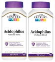 21st Century Acidophilus Probiotic Blend Capsule, 150-Count (Pack of 2)