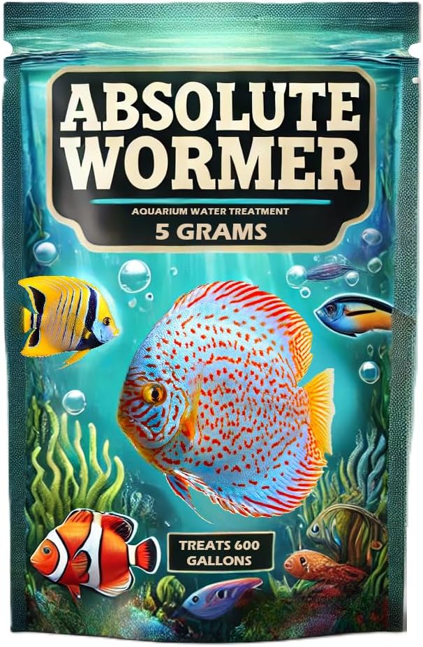 Acqua dolce e acqua salata Pesce polvere farmaci. con parassiti e Flukes. (5G - Trattamenti 600 GALLONS)
