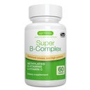 Igennus Super B-Complex Methylated B Vitamins - Rilascio prolungato, Etichetta pulita e ad alto assorbimento, con 5-MTHF Folate & Methyl B12, Energy, Mood & Cognitive Performance, Lab verificato, 60 piccole compresse
