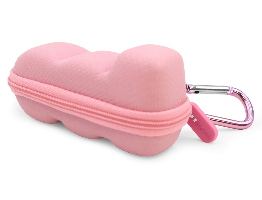 Caso di viaggio CASEMATIX rosa Asma Inhaler, include solo caso