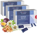 Stress Relief |Passionflower 200mg |Vitamin B6 e B12 |Premium |Natural Supplement |Relieves Stress Durante il viaggio |Fast-Acting | 10 Sticks (Pack of 3)