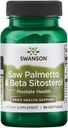 Swanson Saw Palmetto e Beta Sitosterol 30 Sgels