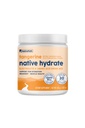 NativePath Hydrate, Zucchero Zero, Polvere di elettroliti con BCAA, Idratazione Tangerina, Keto & Paleo Friendly, 30 Serve
