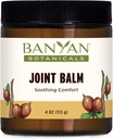 Banyan Botanicals Joint Balm – Bilancia Organica per Giunti con Boswellia e Guggulu – per sostenere Confortevoli Giunti e Salute Giunta Globale – 4 oz – Non OGM Sostenibilmente Source Petroleum Free