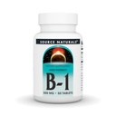 Vitamina B-1 Thiamin 500mg - Alta potenza, 500mg - 50 compresse