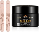 Shilajit Pure Himalayan Organic Resina - 800mg Massima Potenza Organica Shilajit Resina naturale con 85+ Trace Minerals & Acido Fulvico per l'Energia, Supporto Immune, Uomini & Donne, 30 Grammi