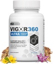 ULTRA TESTO COMPLEX - 90 capsule - 30 giorni di ringiovanimento del testosterone - Athletic e Mental Performance Booster.