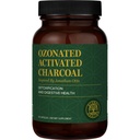 Global Healing Center - Ozonated Activated Charcoal Powder - Advanced Digestive Detox that Adsorbs Internal Indesiderato Compounds - Aiuta a Alleviare occasionale Gas Discomfort - 60 Pillole di carbone attivate