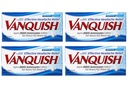 Vanquish Extra resistenza dolore Caplets di sollievo, 4 conte