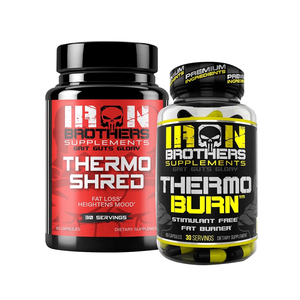 Bruciatore grasso termogenico & Stimulant Free Fat Burner Bundle per gli uomini / donne | Forte appetito Suppressant per la gestione della perdita di peso | Metabolismo Booster | Bruciatore grasso di pancia | Keto Pills |