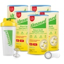 Almased | High Protein Shakes | Meal sostituzione Shake | Meal sostituzione polvere per la perdita di peso con Shaker Bottiglia (Vanilla Flavor, 5 canne di 17.6 oz + Scoop)