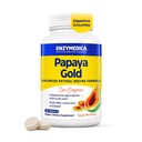 Enzymedica Papaya Gold, Enzimi Digestivi Avanzati con Natural Organic Papaya & Chlorophyll per Supporto Digestione Comprehensive, Bromelain ad alta potenza & Papain, Vegan, Mint, 60 Compresse Chewable