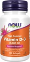 NOW Foods - Vit D-2000Iu 120 Sgels (Pacchetto di 3)