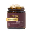 Arrae Tribiotici, Probiotici per le donne, Supporto per bilanciamento del pH vaginale, Gut, Immune e Salute Femminile, Prebiotici, Probiotici, Postbiotici, 60 Conte