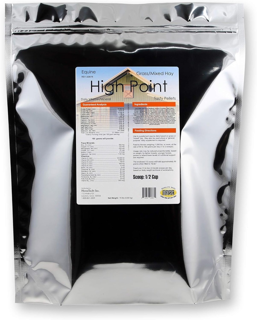 Pellets High Point HorseTech Vitamina Minerale Giornaliero (15 lbs.)