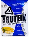 Polvere di proteine: 45% Whey, 45% Casein, 10% Egg White, Gluten-Free, Basso Sodio, Polvere di proteine di siero di erba Fed, Gym Supplement & Breakfast Shake, Crema Banana, 34g Sample