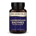 Dr. Mercola Lumbrokinase Enzymes - Delayed Release Formula - Integratore alimentare per il supporto cardiovascolare e energetico - Non OGM, Gluten-Free & Soy-Free - 30 Capsule (30 Serve)