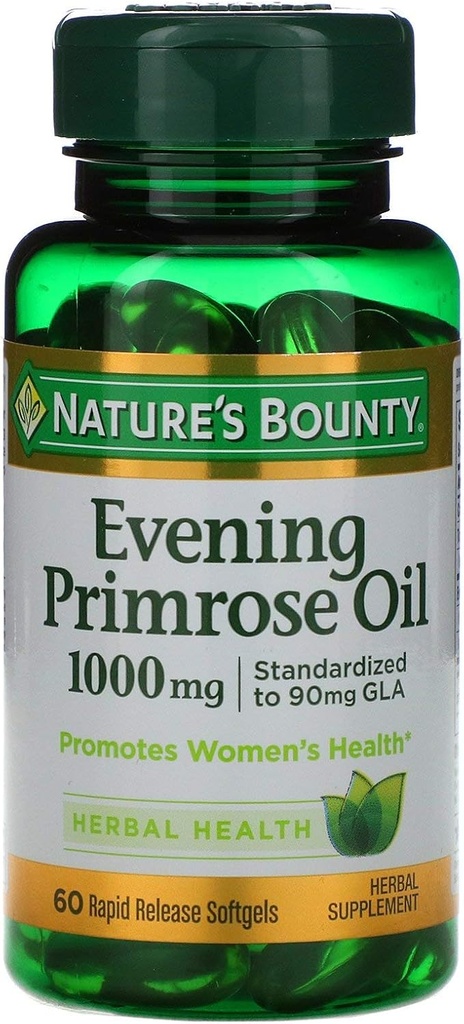 Bounty Evening Primrose olio 1000 mg - 60 Softgel a rilascio rapido