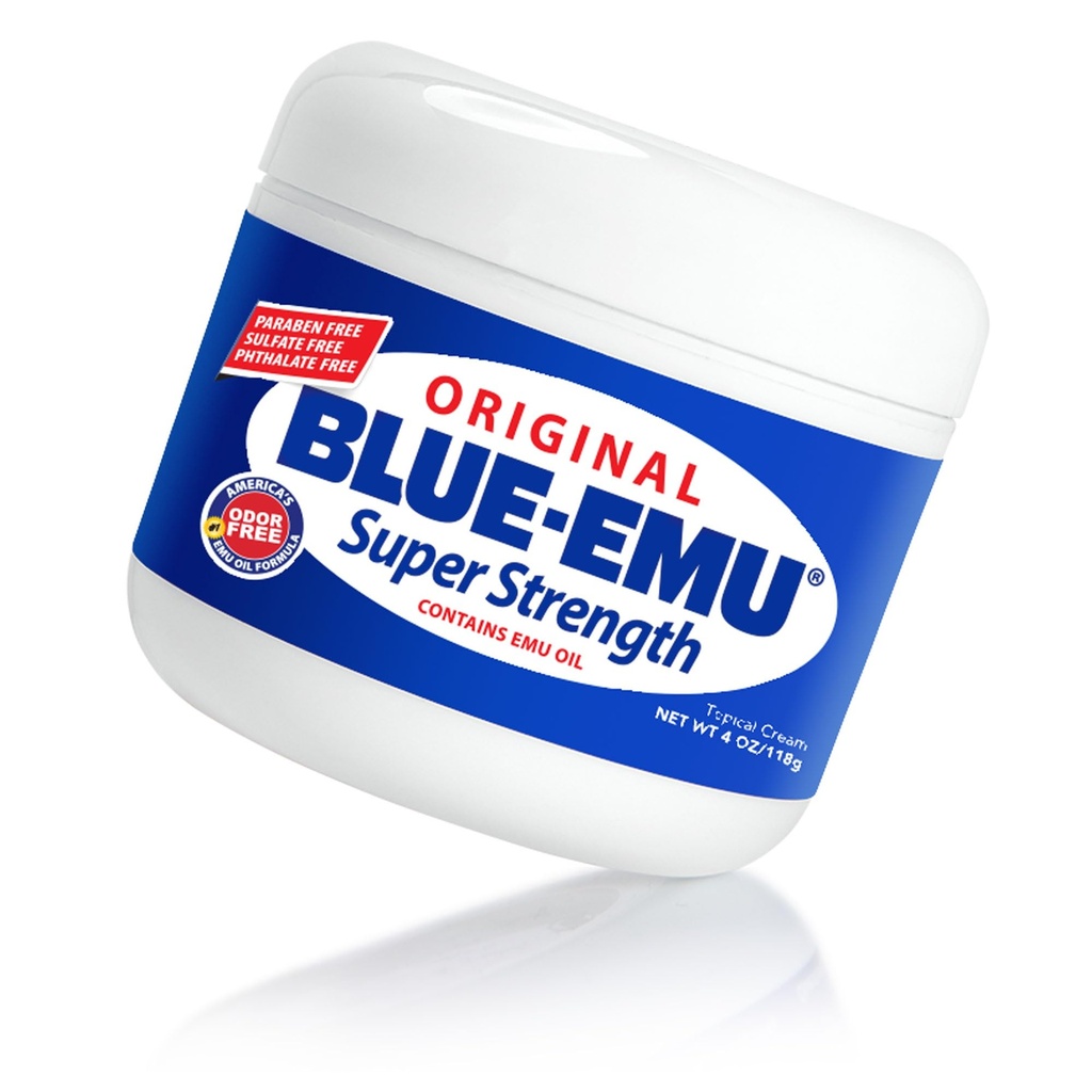 Blue-Emu Originale Super Strength Cream, Soothing Muscle & Joint Support, 4 Oz