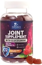 Supporto congiunto Gummies Glucosamine Plus Vitamina E - Integratore di supporto congiunto della natura per Discomfort occasionale per schiena, ginocchio e mani - Cartilage & Joint Health & Flexibility Support - 120 Gummies
