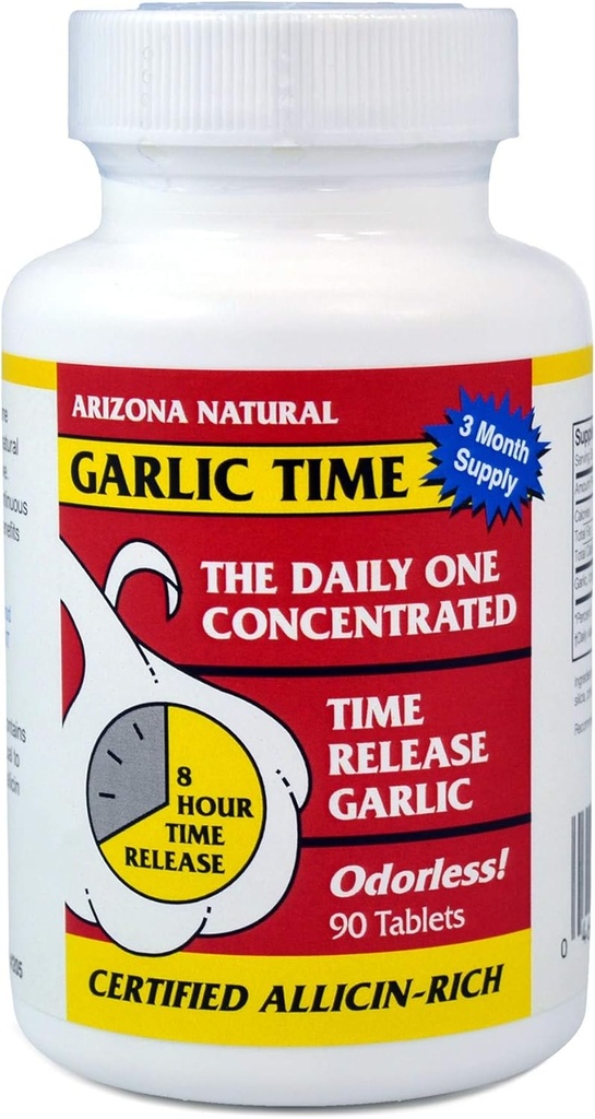 Arizona Naturals Aglio Time Release 90 Caplets