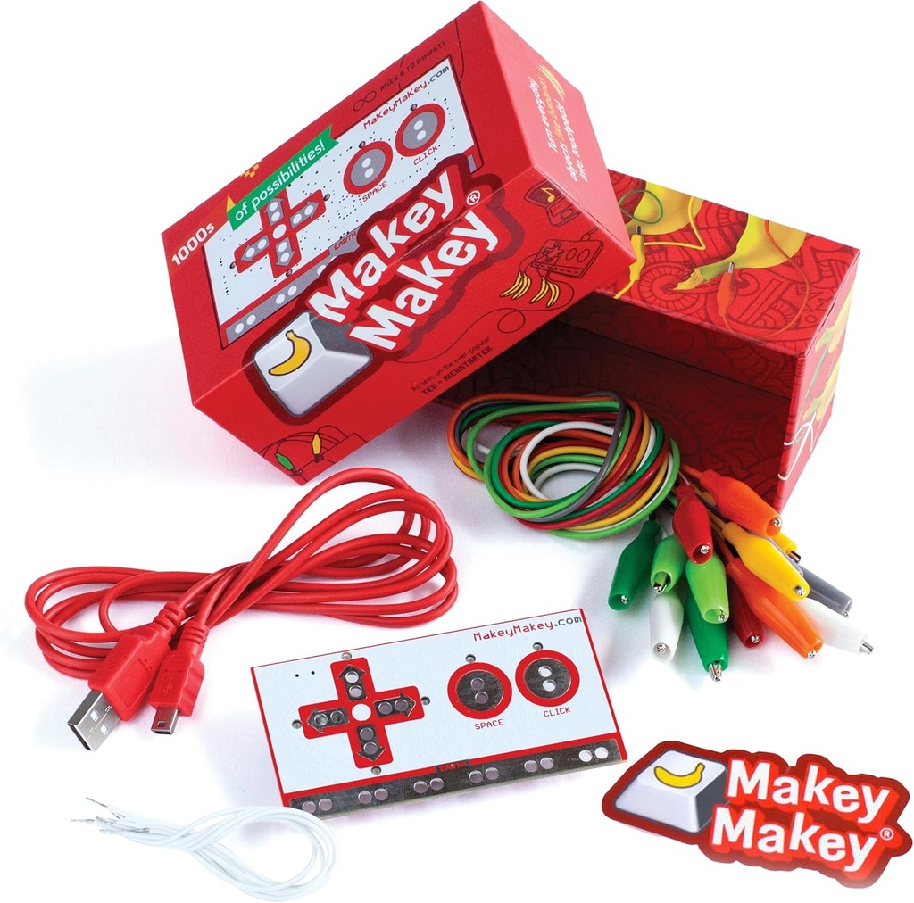 Facilità Makey STEM Kit da Joylabz, Kit di Scienze Educative, 1000s di Ingegneria e Computer Coding Attività, Hands-on Technology Learning Fun, Kit di Ingegneria per Bambini, Kit STEM