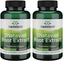 Swanson Shatavari Ayurvedic Femmina ringiovanitore 500 Milligrammi 120 capsule (2 Confezione)