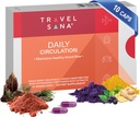 Circulation quotidiana | Supplemento Powerhouse antiossidante | Supporta risposta infiammatoria, flusso sanguigno sano e funzione metabolica | Bacca Maqui, Ginger, Pycnogenol | 10 capsule vegan