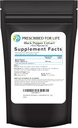 Prescritto per la polvere di piperina di vita, 95% polvere di estratto di pepe nero, aumenta l'assorbimento nutriente, senza glutine, vegano, non OGM, antiossidante naturale (0.5oz / 14g)