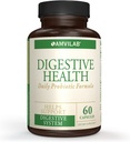 Supplemento di salute digestivo, Probiotico 7 miliardi di CFU per capsula, 5 Strains essenziali Compreso Lactobacillus GG. Supporta la salute intestinale e immune. 60 capsule