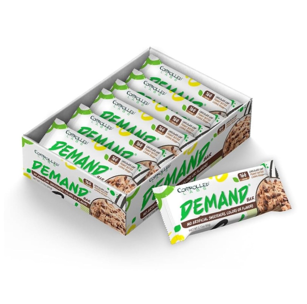 Barre di proteine - 12 confezioni - 16g di proteine per porzione, naturale, ad alta proteina/barra bassa-carb, 2.12 oz (Chocolate Chip/Peanut Butter/Cookie Dough)
