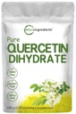 Polvere di diidrato di Quercetina pura, Quercetin 500mg Per Serving, 100 Grammi, La maggior parte del grado e del filler biodisponibile libero, potente antiossidante Supporta energia, sistema immunitario , nessun OGM e Vegan