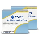 VSL #3® polvere probiotica per la salute digestiva, sintomi IBS & UC - 450B CFU, alta potenza, multi-straina, probiotico vivo, refrigerato, cibo medico per il supporto della salute del fegato negli uomini e nelle donne, 60 Pack