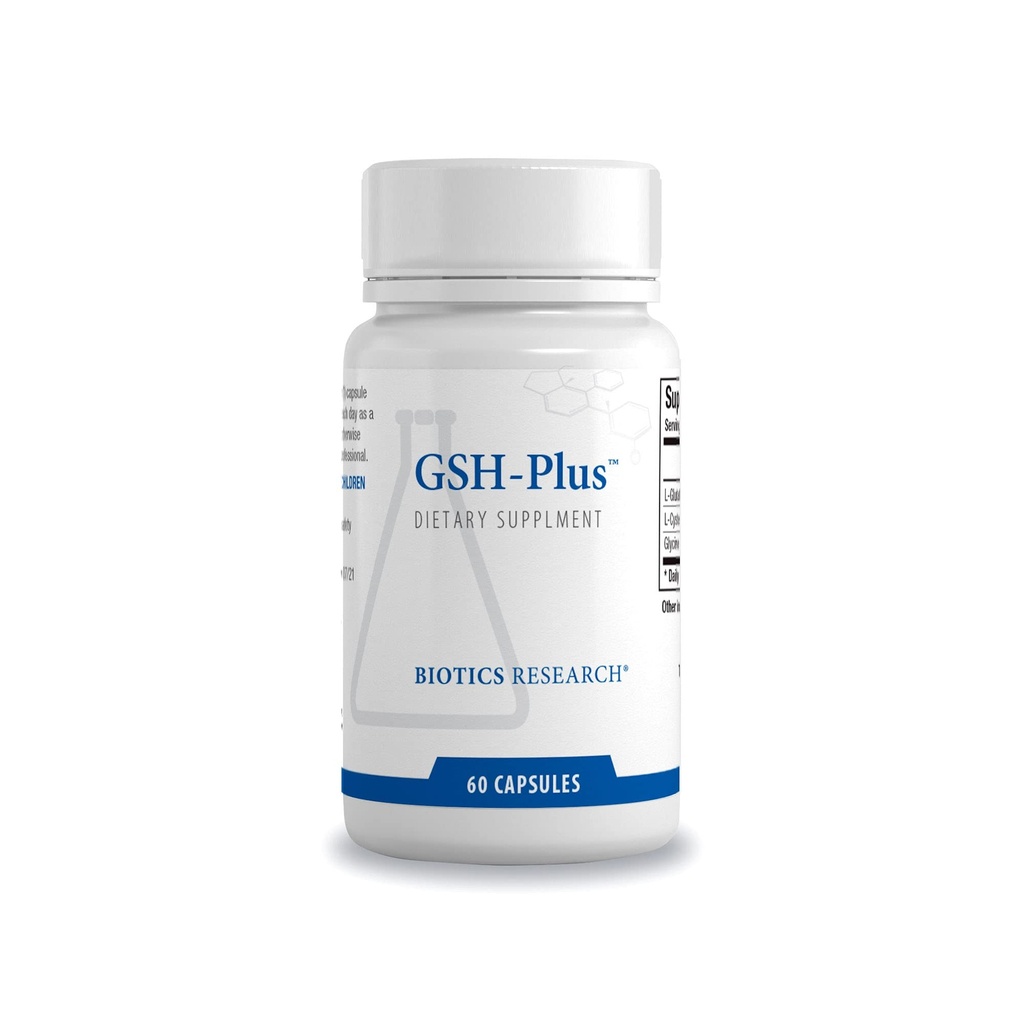 Biotics Research GSH Plus 150 milligrammi Glutathione Plus NAC e Glycine, Antiossidante forte, Supporta la salute del fegato, Salute cellulare 60 capsule