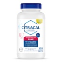 Citracal Maximum Plus Calcium Supplement - Citrato di calcio con vitamina D3, Zinco, & Minerali essenziali per il sostegno della salute di ossa, età 12+, 180 conteggio (varia di maggio di imballaggio)