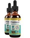 Prostavec Advanced Prostate Support Supplemento - Formula liquida per l'assorbimento più veloce con Pygeum, Saw Palmetto, Sting Nettle + Turmeric & Damiana - Vegan, Non-GMO - 4 fl oz