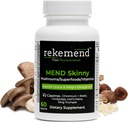 Appetite Suppressant per la perdita di peso - Vegan non OGM Natural Mushroom Based Weight Loss Supplement - 60 capsule