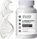 NAD+ Integratore con CoQ10 200mg, PQQ, Nicotinamide Riboside, Shilajit per Anti Aging Skin & Cell Vitality Blend #1 Realizzato con Himalayan Shilajit e NAD - 30 capsule Veggie