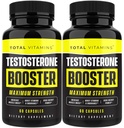 Testosterone Booster - supplemento di testosterone per gli uomini - integratori di potenziamento maschile - Testosterone Booster per gli uomini Alpha pillole per la crescita del muscolo di prova, Libido, energia e pillole di stamina