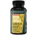 Vegan Omega 3 DHA: Olio di alghe, La maggior parte recensito, Carrageenan libero, sostenibile, testato, nessun metalli pesanti, Fish Oil Alt, Plant Based Omega. Supporta cuore, cervello, salute comune w/DPA