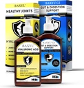 BAXYL & BaxylGI Bundle Pack - (6 fl oz Ogni) - Integratore congiunto acido ialuronico & Hylarunonan Amaferm Supplemento digestivo predibiotico.