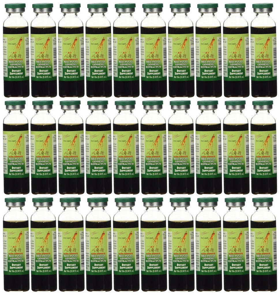 Principe di Pace Panax Rosso Ginseng Extractum Ultra Strength 30 Vial(s)