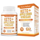Estratto di Aceto di Sidro di Keto BHB & Apple - Supplemento di chetoni esogeni con la madre per il supporto di Ketosis, Stile di vita sano &amp; Benessere generale - 90 capsule