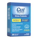 Lo stress probiotico per gli uomini e le donne, rallenta l'invecchiamento digestivo, aumenta il sistema immunitario, promuove la calma, Ashwagandha, L-Glutamina, Non-GMO, Gluten Free & Vegan, 5 miliardi di CFU, 30 Caplets