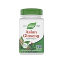 Via della natura Ginseng asiatico, combatte Fatigue*, 1,120mg Per 2 capsule Serving, Progetto non OGM Verificato, Vegan, 100 capsule (Packaging May Vary)
