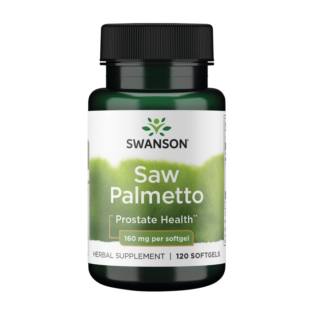 Swanson ha visto Palmetto uomini Prostate Health Hormone Support Urinary Health 160 Milligrams 120 Sgels