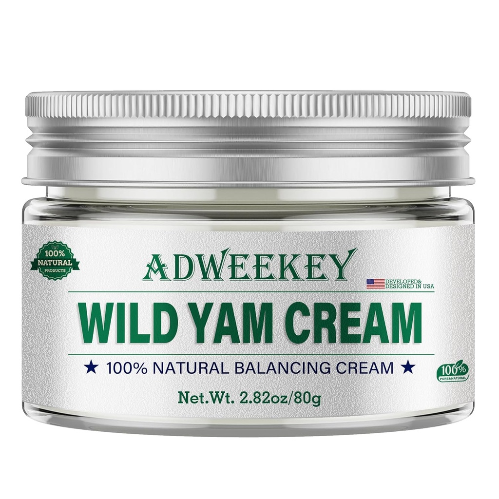 Wild Yam Cream per l'equilibrio dell'ormone, Australia Skincare Expert & Global Health Scholars Prescrizione consigliata - Menopause & Menstrual Support Like Hot Flash, Night Sweats, Unstable Mood