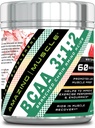 Incredibile Muscolo BCAA 3:1:2 Supplemento | 60000 Mg per servire | 60 Serve | Sapore di anguria