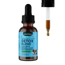 Animal Essentials Detox Blend - Supporto per il fegato per cani e gatti, Integratore di fegato di erbe, Veterinaria Consigliato Benessere animale Tonics - 2 Fl Oz