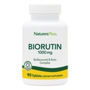 Natures Plus Biorutin 1000 mg - 90 Compresse - Bioflavonoide & Rutin Complex - Supporta Funzione e Circolazione Vascolare - Vegetariano, Senza Glutine - 90 Serve